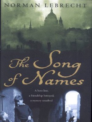 cover image of The song of names